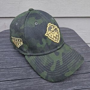 New Era Hillsboro Hops Minor League Baseball Hat Cap Adult Oregon Camo Med/Large